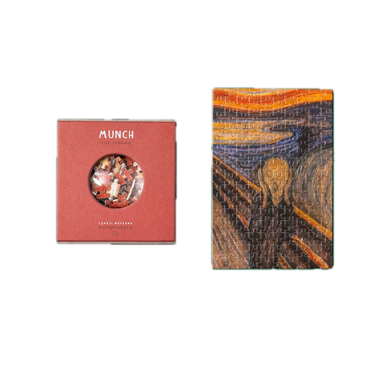 Zoom Micropuzzle Munch Strigatul, Londji pentru Adult varsta 9+ [1]