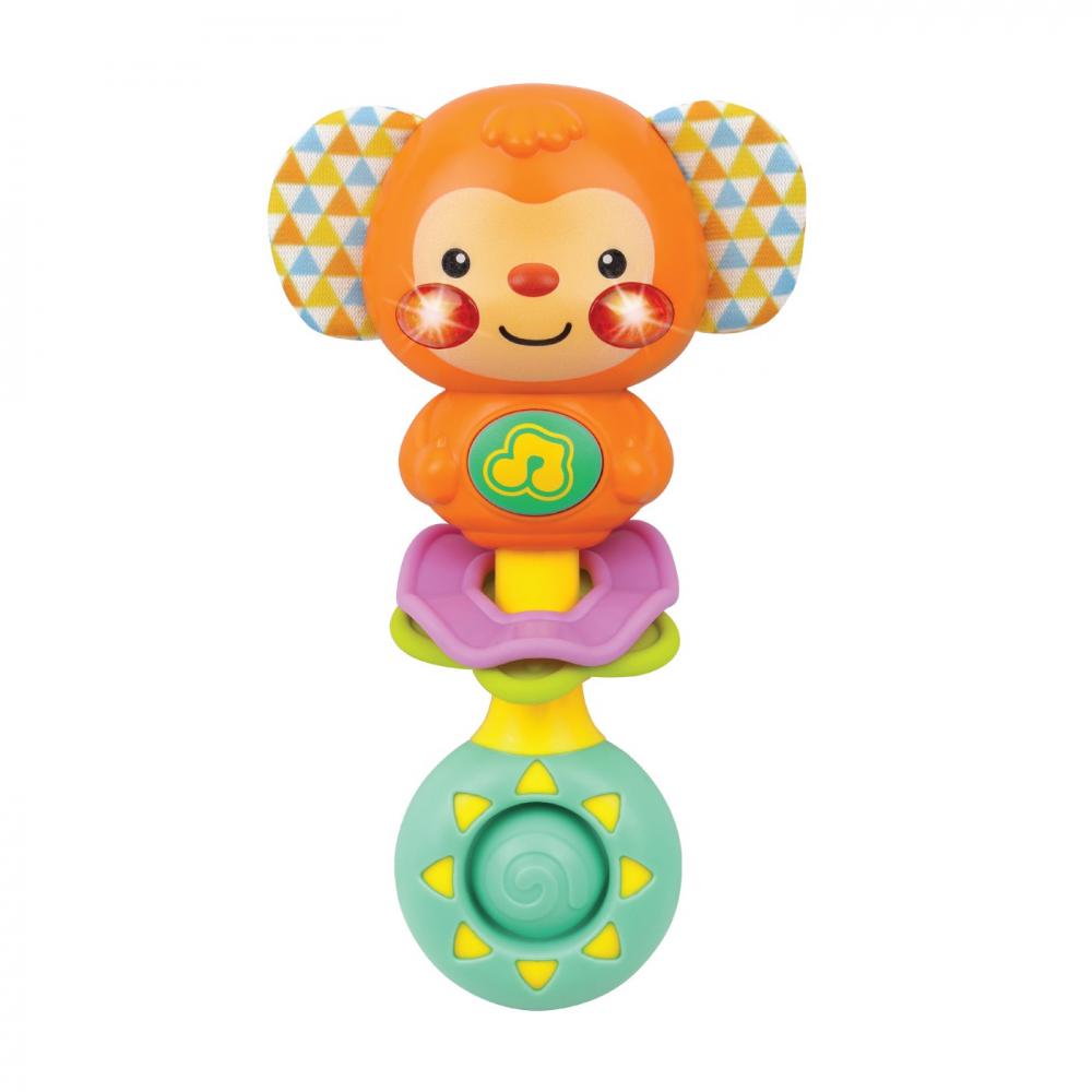 Zornaitoare maimuta canta cu mine pentru bebelusi, winfun, varsta de la 0 luni la 2 ani [5]