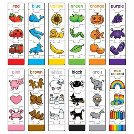 Joc in limba engleza pentru copii, asociere culori - Micostore.ro [1]