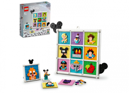 LEGO® - 100 de ani de animatii Disney, varsta de la 6 ani la 12 ani