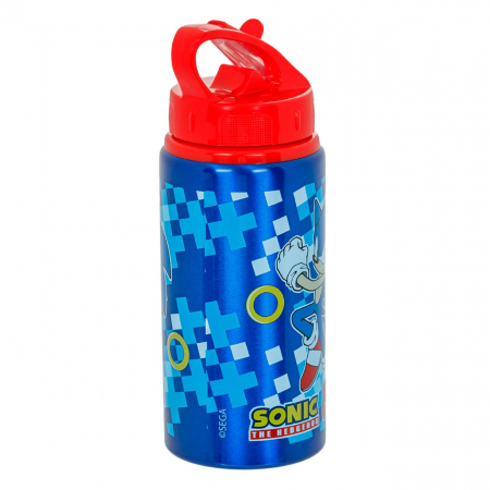 Sticle Apa Copii, Gradinita si Scoala, 500 ml, cu Pai, Sonic - Micostore [2]