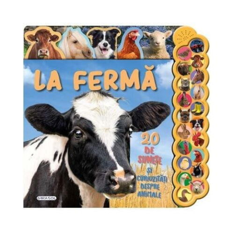 Cărți Educative, Activități - 20 de sunete si curiozitati - La ferma