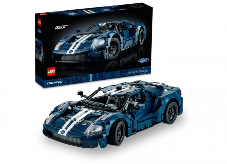 LEGO Technic - 2022 Ford GT, varsta de la 14 ani la +15 ani