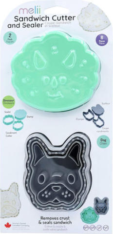 3 in 1 forme animale pentru sandwich, melii, dinozaur si bulldog [0]