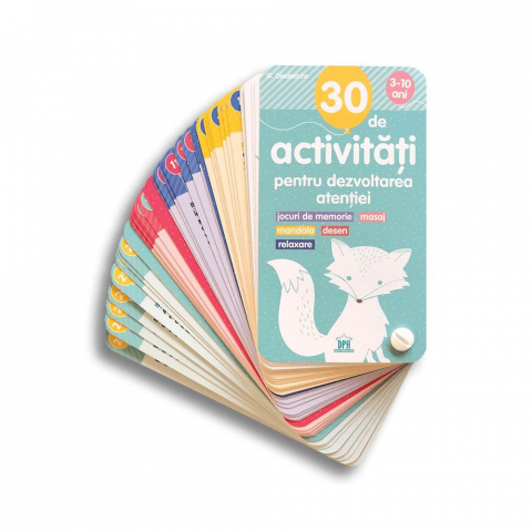 Cărți Educative, Activități - 30 de activitati pentru dezvoltarea atentiei