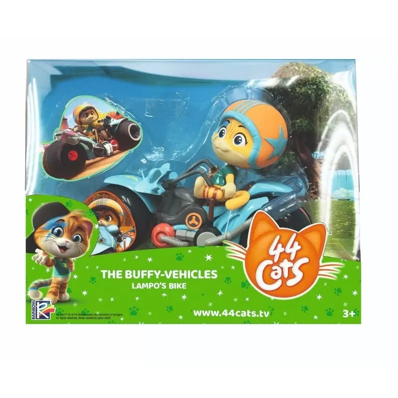 Jucării și Jocuri pentru copii - 44 de pisici set figurina lampo cu motocileta