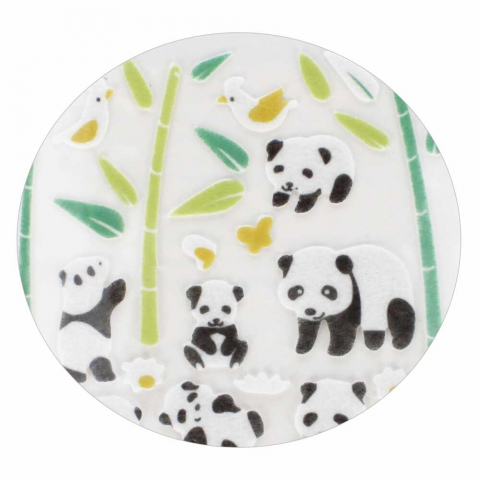Stickere din fetru autoadezive cu model panda, 50 de stickere [1]
