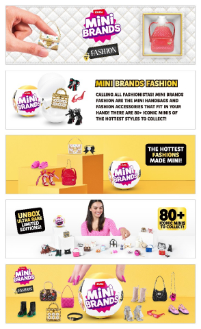 5 Surprise - Fashion Mini Brands, S3 varsta 3-5 ani ,5-7 ani ,7-9 ani, Fete [4]