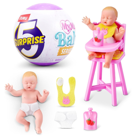 Jucării și Jocuri pentru copii - 5 Surprise - My Mini Baby Mini Brands, S2 copii varsta 3-5 ani|5-7 ani|7-9 ani|9-12 ani|12-14 ani
