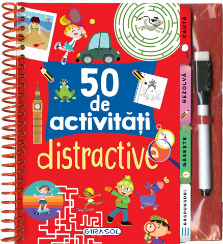 Cărți Educative, Activități - 50 de activitati distractive