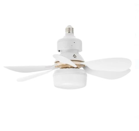 Casă, gradină și bricolaj - Ventilator de tavan, lustra cu elice si telecomanda, alb