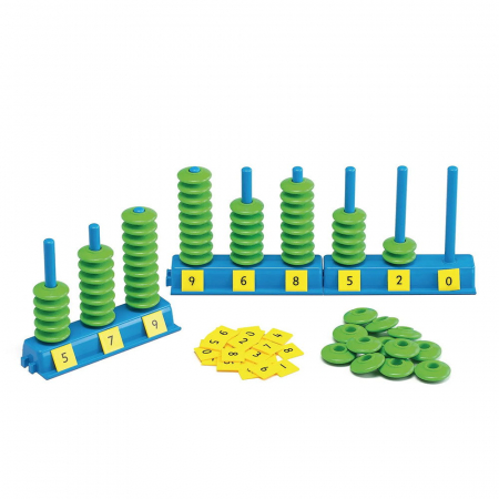 Jucării și Jocuri pentru copii - Abac vertical cu jetoane, Edx Education, 5+ ani
