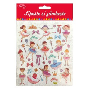 Art & Craft si Artizanat - Abtibild - ab024 balerine lipeste si zambeste daco