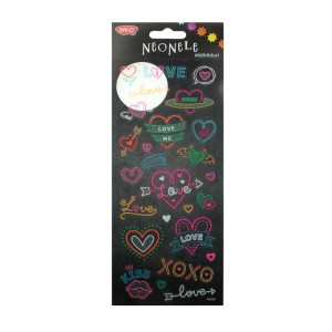 Art & Craft si Artizanat - Abtibild - ab043 love neonele daco 3 buc