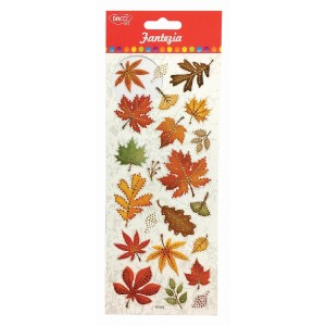 Art & Craft si Artizanat - Abtibild - ab054 frunze fantezia daco 3 buc