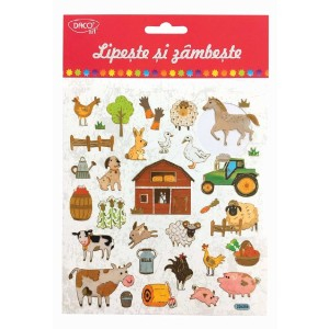 Art & Craft si Artizanat - Abtibild - ab057 ferma lipeste si zambeste daco 3 buc