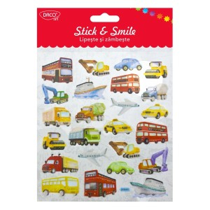 Art & Craft si Artizanat - Abtibild - ab072 masini lipeste si zambeste daco 3 buc
