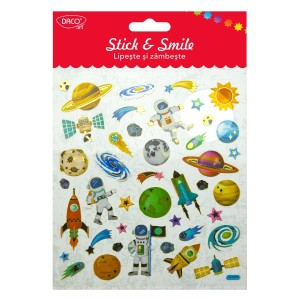 Art & Craft si Artizanat - Abtibild - ab073 cosmos lipeste si zambeste daco 3 buc