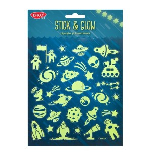 Art & Craft si Artizanat - Abtibild - ab077 cosmos lipeste si lumineaza daco 3 buc