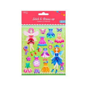 Art & Craft si Artizanat - Abtibild - ab086 zane lipeste si imbraca daco 3 buc
