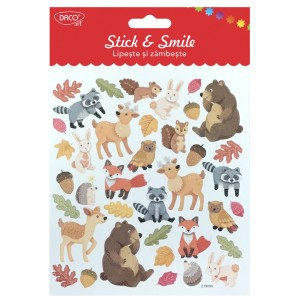 Art & Craft si Artizanat - Abtibild - ab118 in padure lipeste si zambeste daco 3 buc