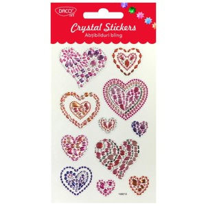 Art & Craft si Artizanat - Abtibild - ab121 inimi bling daco 3 buc