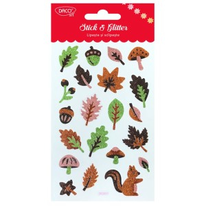 Art & Craft si Artizanat - Abtibild - ab123 padure lipeste si sclipeste daco 3 buc