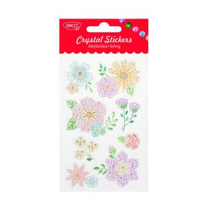 Art & Craft si Artizanat - Abtibild - ab129 flori bling daco 3 buc