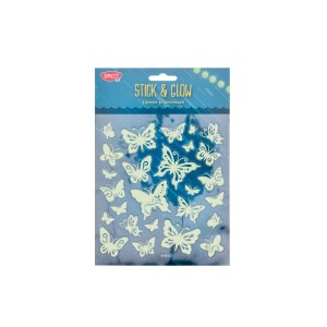 Art & Craft si Artizanat - Abtibild - ab137 fluturi lipeste si lumineaza color daco 3 buc
