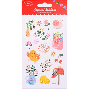 Art & Craft si Artizanat - Abtibild - ab161 primavara bling daco 3 buc