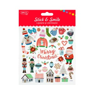 Art & Craft si Artizanat - Abtibild - ab603 cozy lipeste si zambeste daco 3 buc