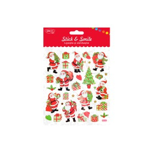 Art & Craft si Artizanat - Abtibild - ab636 mosi cu cadouri lipeste si zambeste daco 3 buc