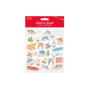 Art & Craft si Artizanat - Abtibild - ab639 la munte lipeste si zambeste daco 3 buc