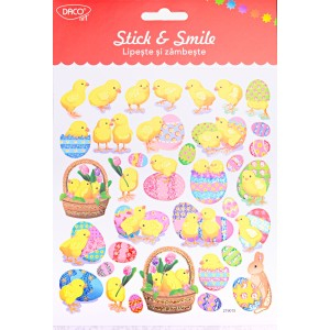 Art & Craft si Artizanat - Abtibild - ab917 pui lipeste si zambeste daco 3 buc