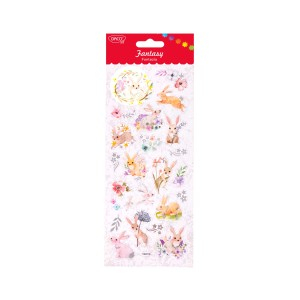 Art & Craft si Artizanat - Abtibild - ab920 iepuri cu flori fantezia
