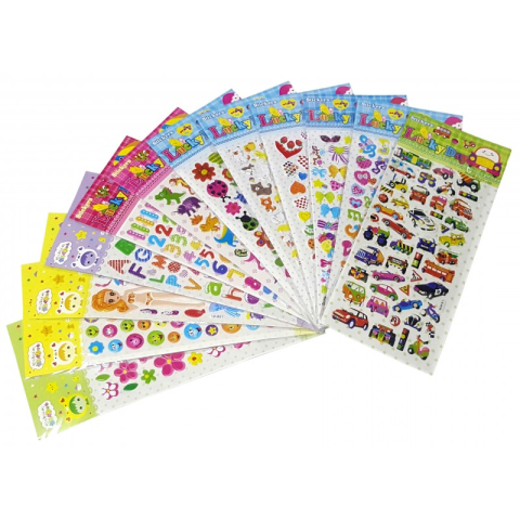 Art & Craft si Artizanat - Abtibilduri, 10x20cm, diverse modele, CNX, 3218