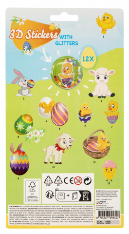 Abtibilduri 3D cu Paiete [1]