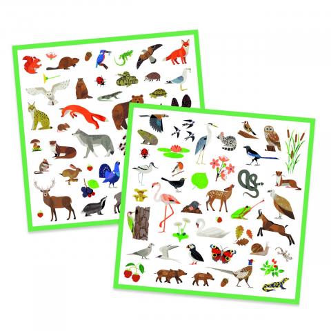 Abtibilduri Fauna Europei, Djeco, varsta 3 - 6, 6 - 9 ani, Fata [2]