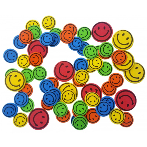 Art & Craft si Artizanat - Abtibilduri - fericit, 8g, buretat, Colorarte, 3361