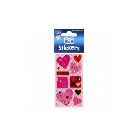 Abtibilduri - inimi love, set 11-13 buc, Sticker Boo, 225030 [1]