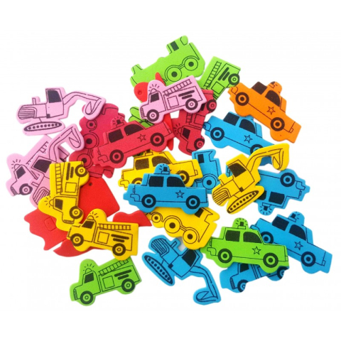 Art & Craft si Artizanat - Abtibilduri - masina, 8g, buretat, Colorarte, 3361