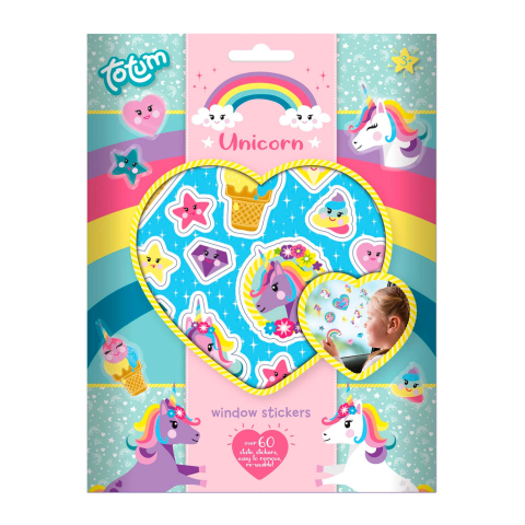 Art & Craft si Artizanat - Abtibilduri pentru FEREASTRA Unicorn