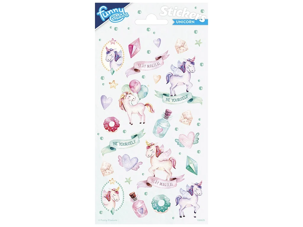 Art & Craft si Artizanat - Abtibilduri Twinkle Unicorns , Totum