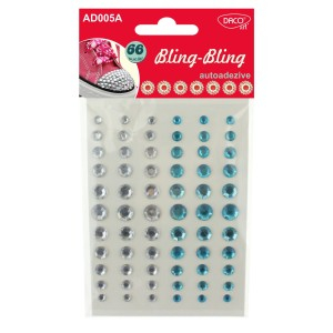 Art & Craft si Artizanat - Accesorii craft - ad005a albastru aa bling bling 6 buc
