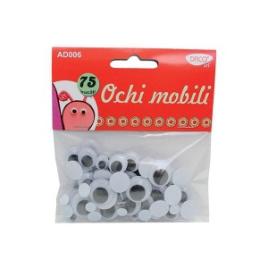 Art & Craft si Artizanat - Accesorii craft - ad006  ochi mobili 3 buc