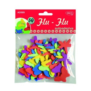 Art & Craft si Artizanat - Accesorii craft - ad009 insecte autoadezive flu-flu 6 buc