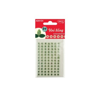 Art & Craft si Artizanat - Accesorii craft - ad012 verde aa uni bling 6 buc