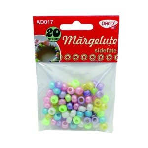Art & Craft si Artizanat - Accesorii craft - ad017  margelute sidefate 6 buc
