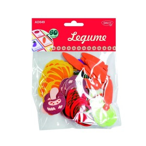 Art & Craft si Artizanat - Accesorii craft - ad049 legume spuma 3 buc