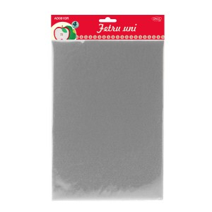 Art & Craft si Artizanat - Accesorii craft - ad081gr fetru uni set 4 gri 3 buc